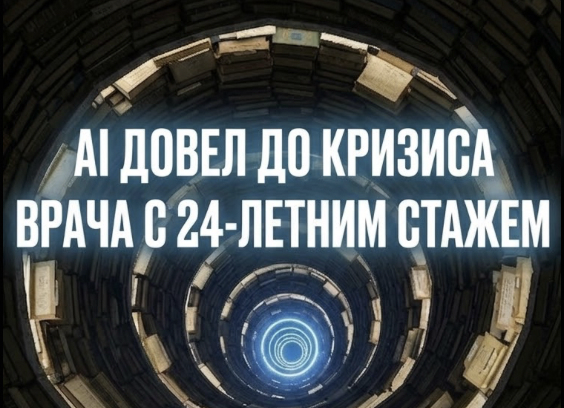 AI довел до кризиса врача с 24-летним стажем, а ждали, что убьет джунов