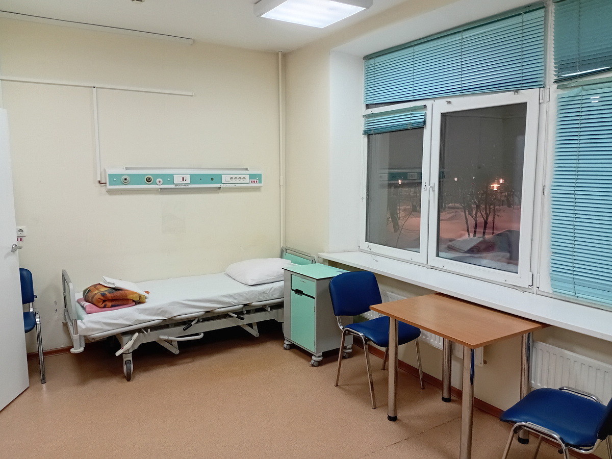 Трёхместная палата хирургического отделения московской больницы №29