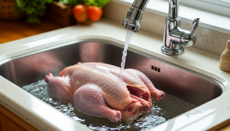 Можно ЛИ, и нужно ЛИ мыть курицу перед готовкой?