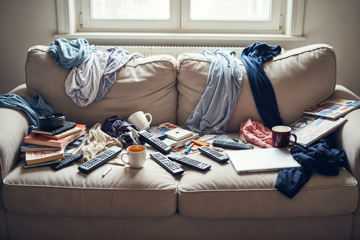 Спасибо Нейросети за нейробардак на диване. Фото от нейросети