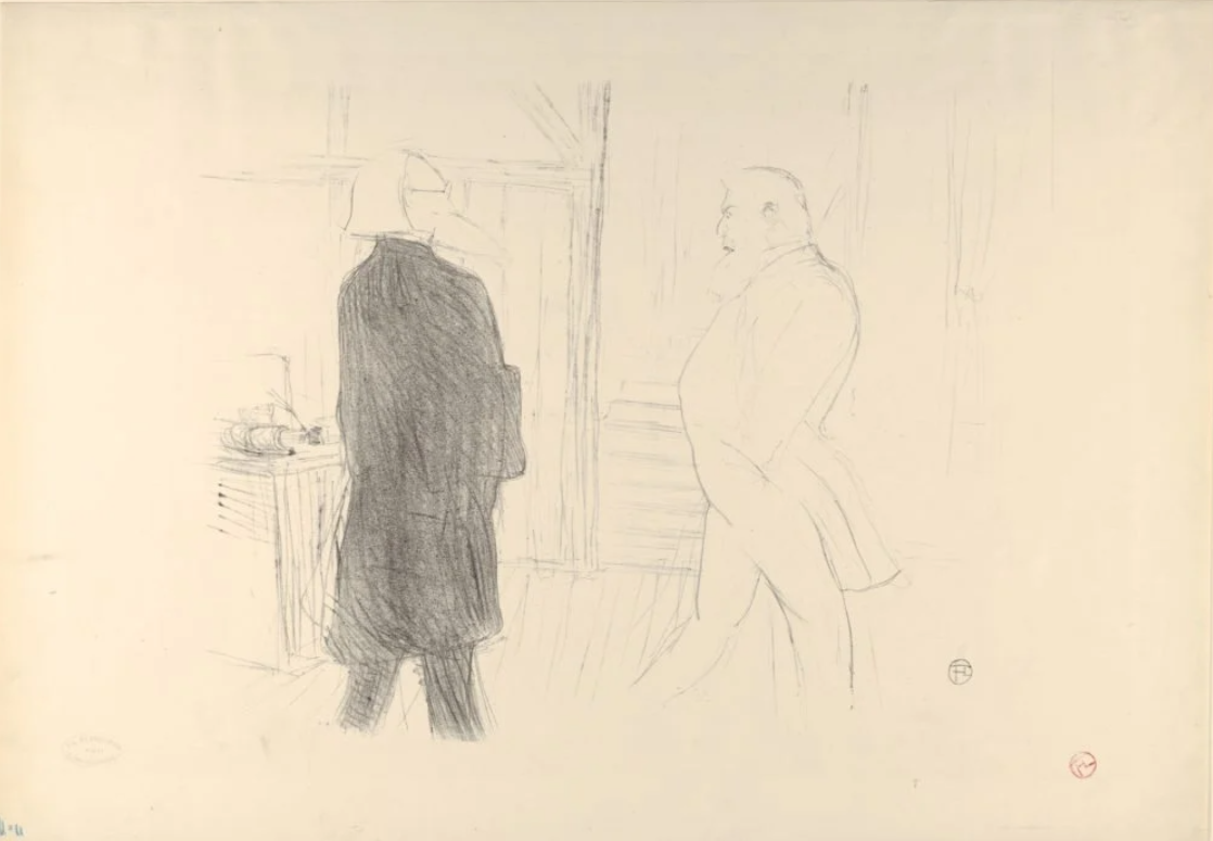     Анри де Тулуз-Лотрек. Банкротство. 1893   
undefined