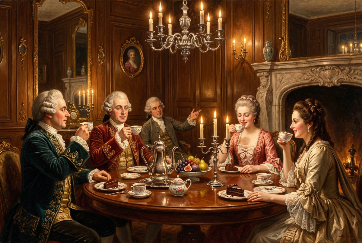 «Принимайте шоколад, чтобы даже самая неприятная компания казалась вам хорошей». — Мадам де Севинье, письмо дочери от 15 января 1672 года.