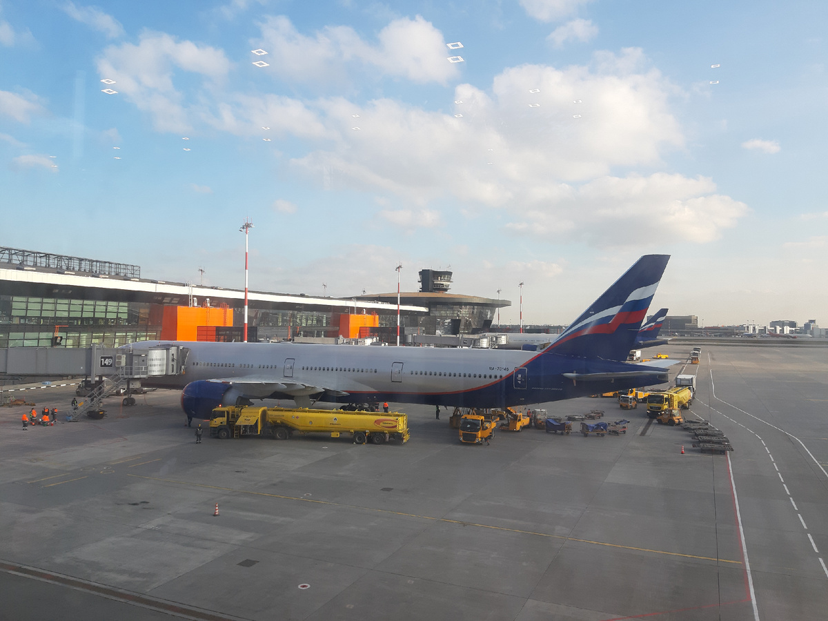 Аэропорт Шереметьево. Фото автора