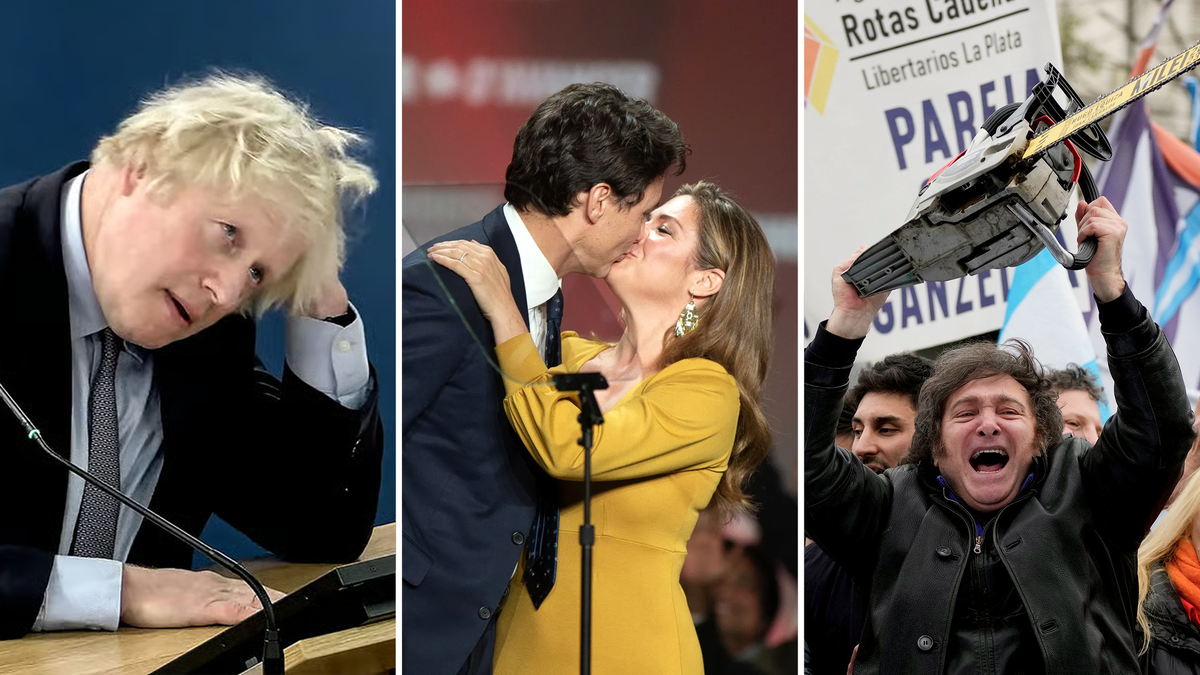 «Приятель» Борис Джонсон, «Любовник» Джастин Трюдо, «Шут» Хавьер Милей