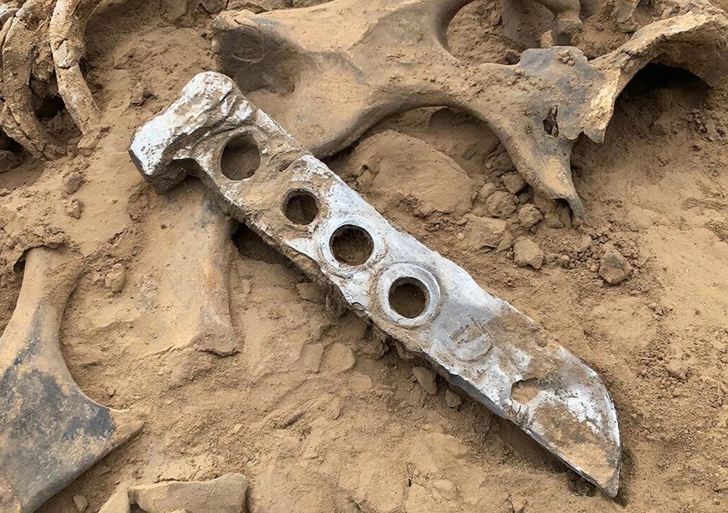 Аюдский артефакт — загадочная находка, которая, по некоторым представлениям, не вписывается в официальную версию истории. По форме артефакт напоминал клин, имел несколько отверстий. Размеры — 20,1 см в длину, 12,7 см в ширину и 7 см в высоту, вес — 2,3 кг. 