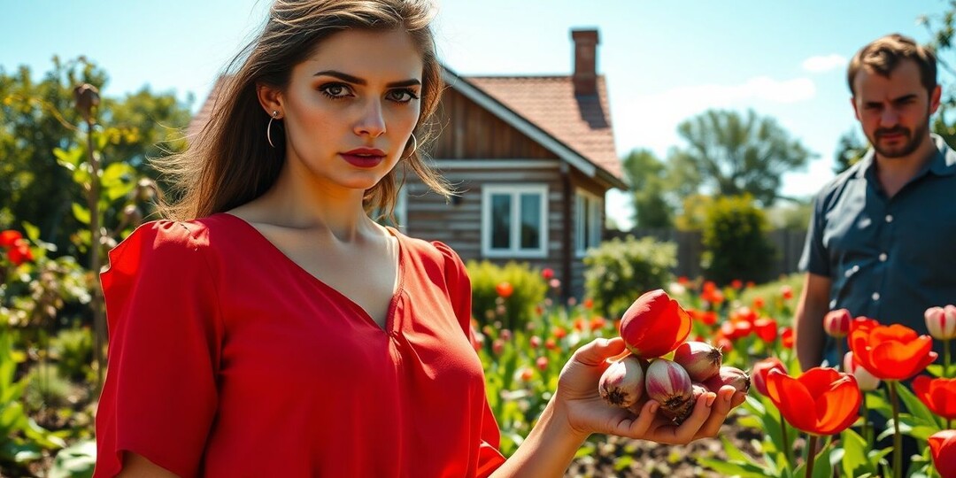 Свекровь выбросила редкие луковицы цветов невестки, посчитав их мусором, и в тот же день лишилась своего элитного сада