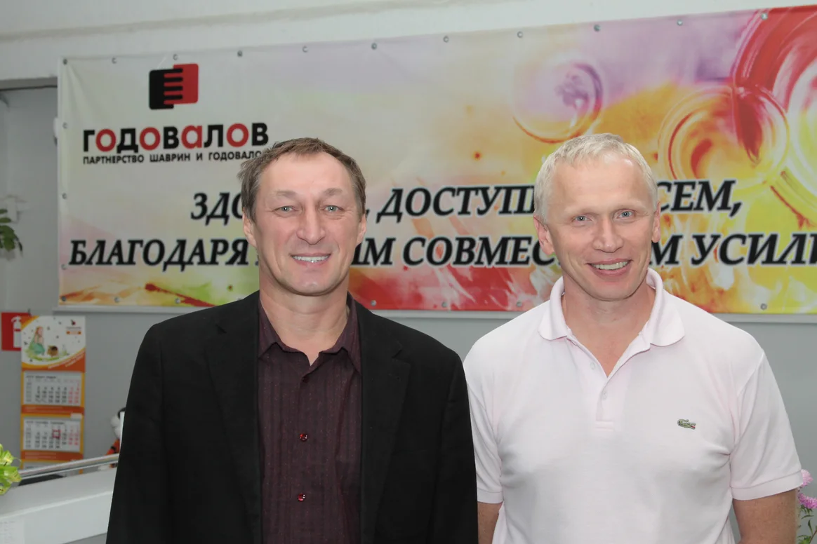    Андрей Годовалов и Николай Шаврин © «Коммерсантъ»