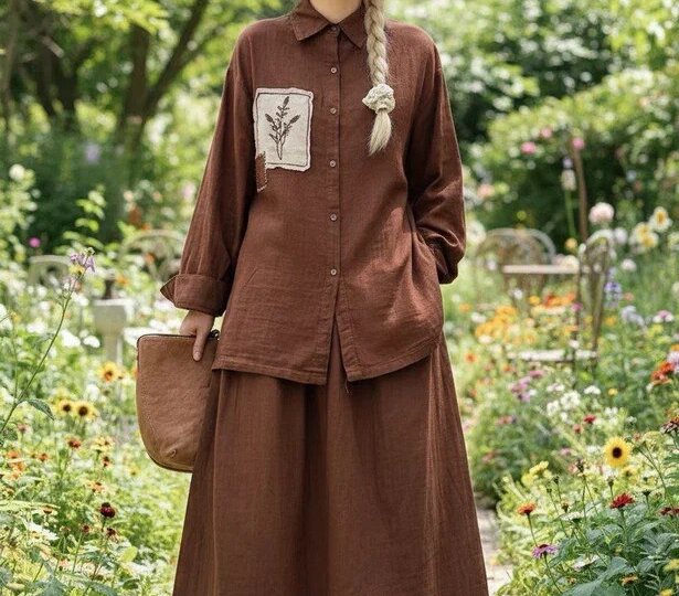 Коллекция женской одежды из натурального льна.