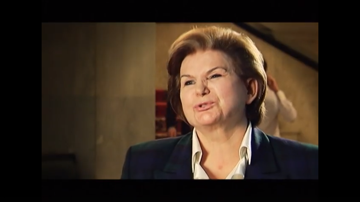 Валентина Терешкова. Кадр из фильма