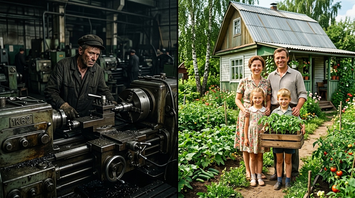 От заводского станка к грядкам