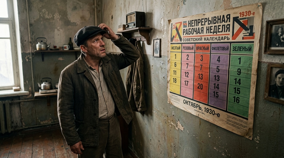 Советский календарь «непрерывки»