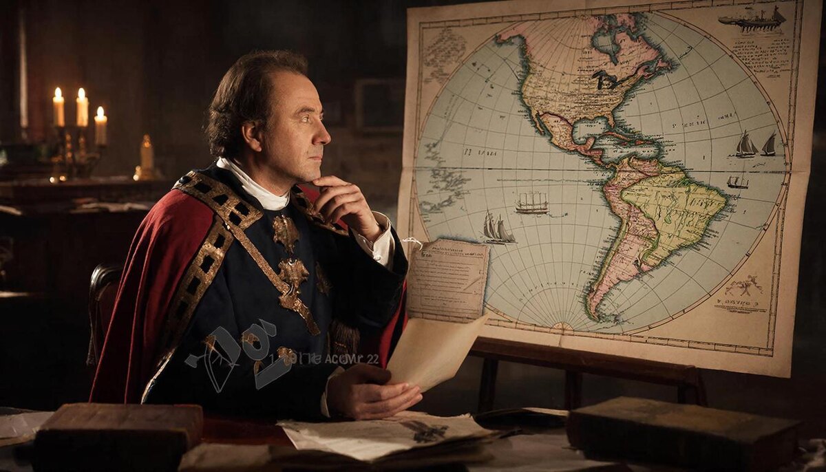 Король Карл V приостанавливает все завоевания – не из-за нехватки солдат, а из-за сомнений: имеем ли мы право? Целая империя ставит себя на паузу, чтобы понять, кого же она покоряет.