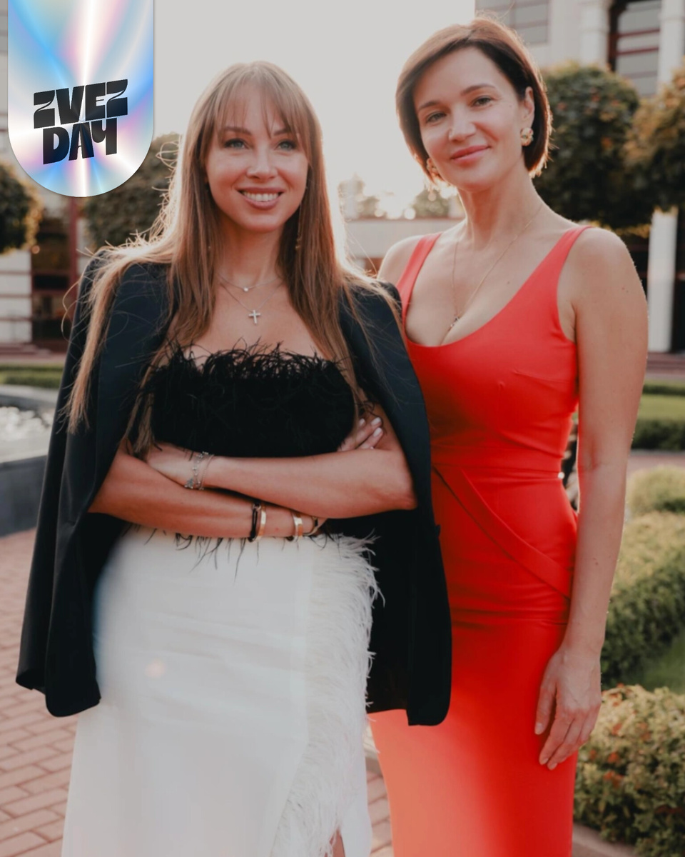 Екатерина Гусева с бывшей женой Дмитрия Диброва Полиной.