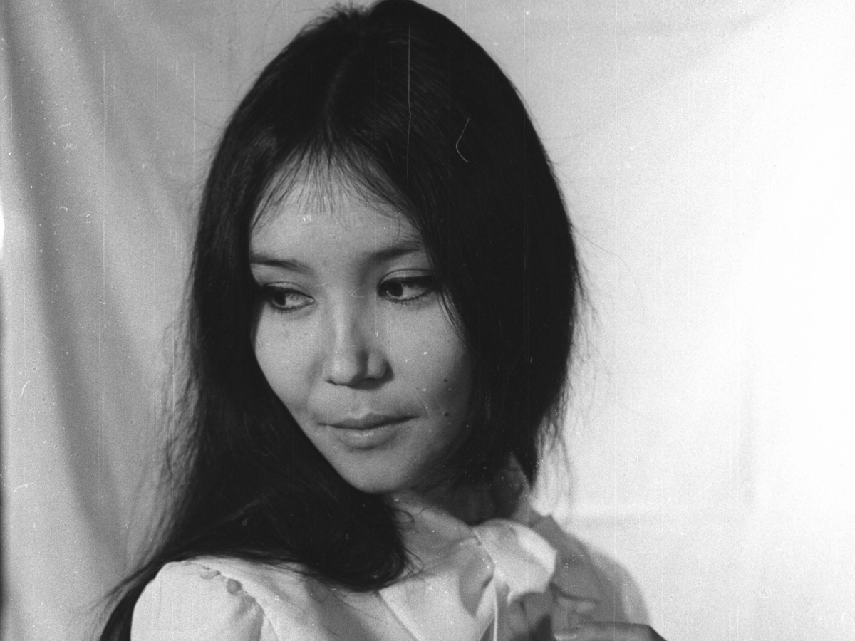 Наталья Аринбасарова в юности. 