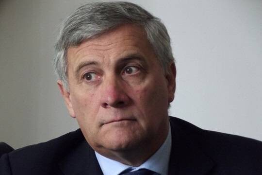    Глава МИД Италии Антонио Таяни (фото: commons.wikimedia/Piotr Drabik)