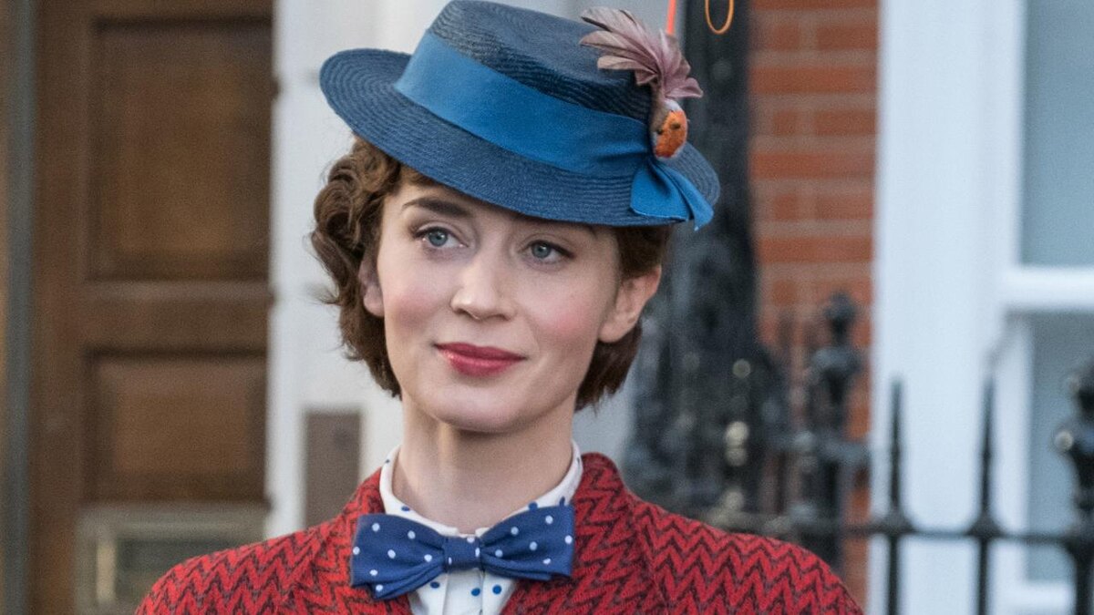 Кадр из х/ф "Мэри Поппинс возвращается" (США, 2018). В гл. роли - Эмили Блант