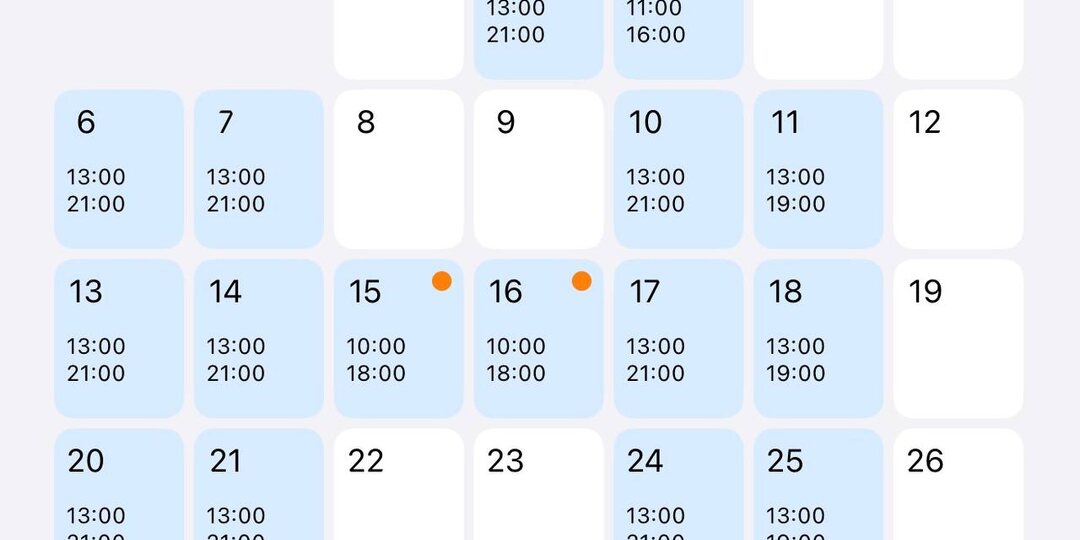 Дорогие мои, график на апрель готов