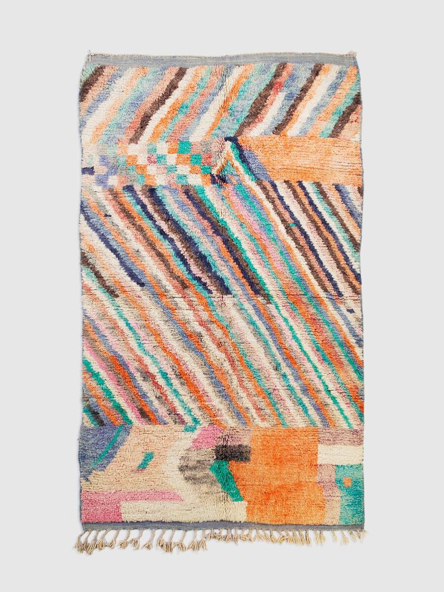 Берберский ковёр из овечьей шерсти Boujaad 270х169 см – 176400₽