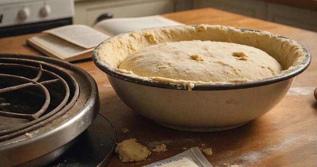 Когда завел тесто на хлеб, а ничего не поднялось и в итоге не пропеклось