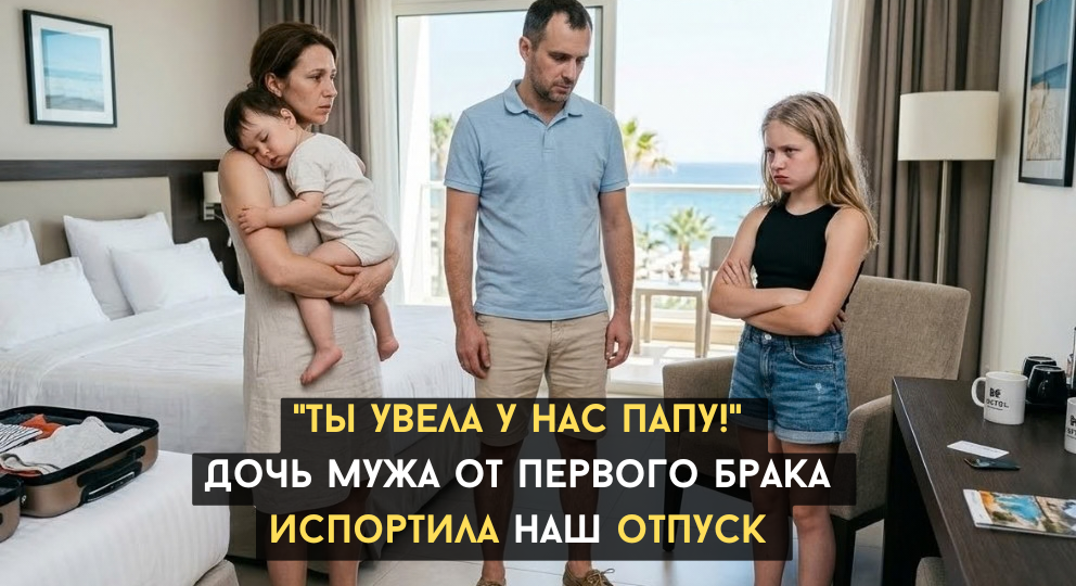 Бывшая жена мужа испортила наш первый отпуск — настроила дочь против меня. И у нее получилось