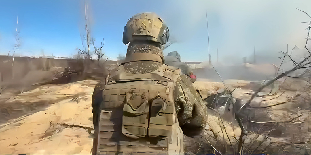 Кадры штурма опорного пункта бойцами 36-й бригады из Забайкалья показали на ТВ