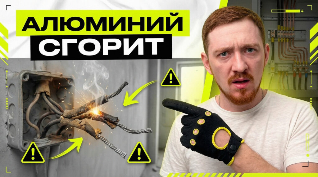    Процесс замены электропроводки с алюминия на медь 3DElectro
