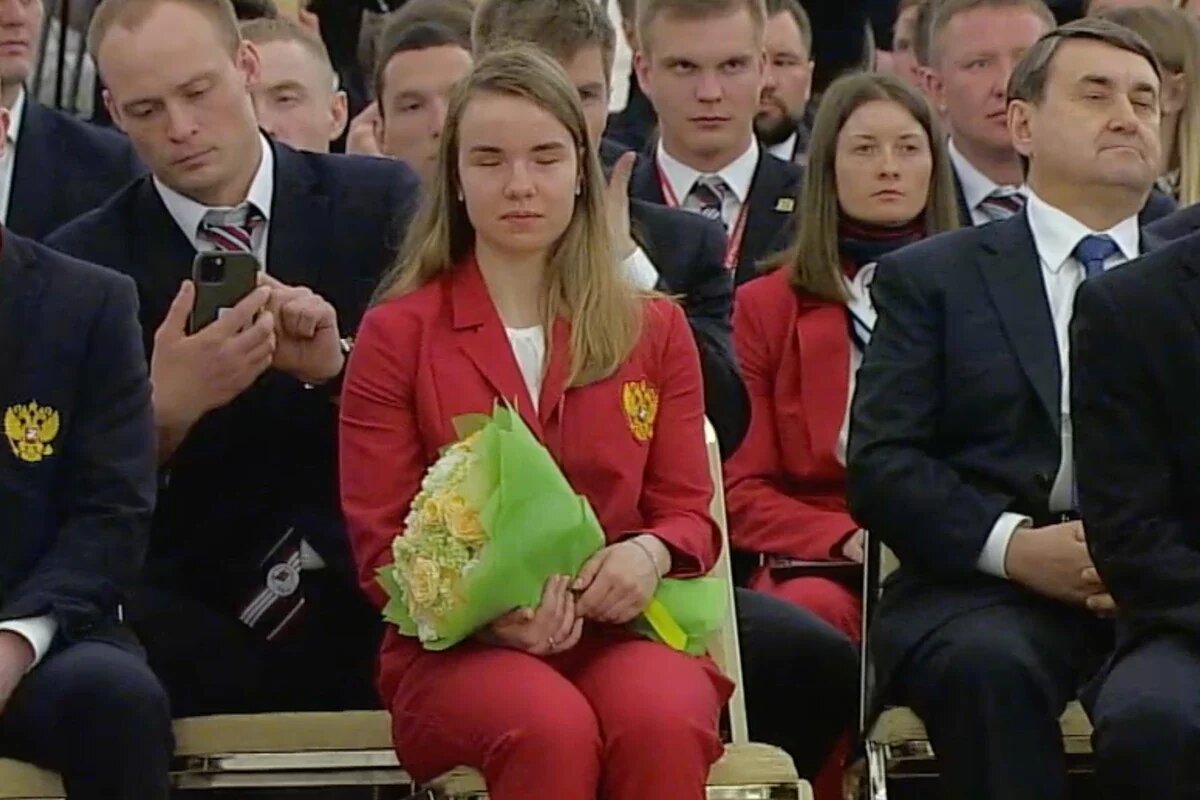    Анастасия Багиян. Скриншот видео kremlin.ru