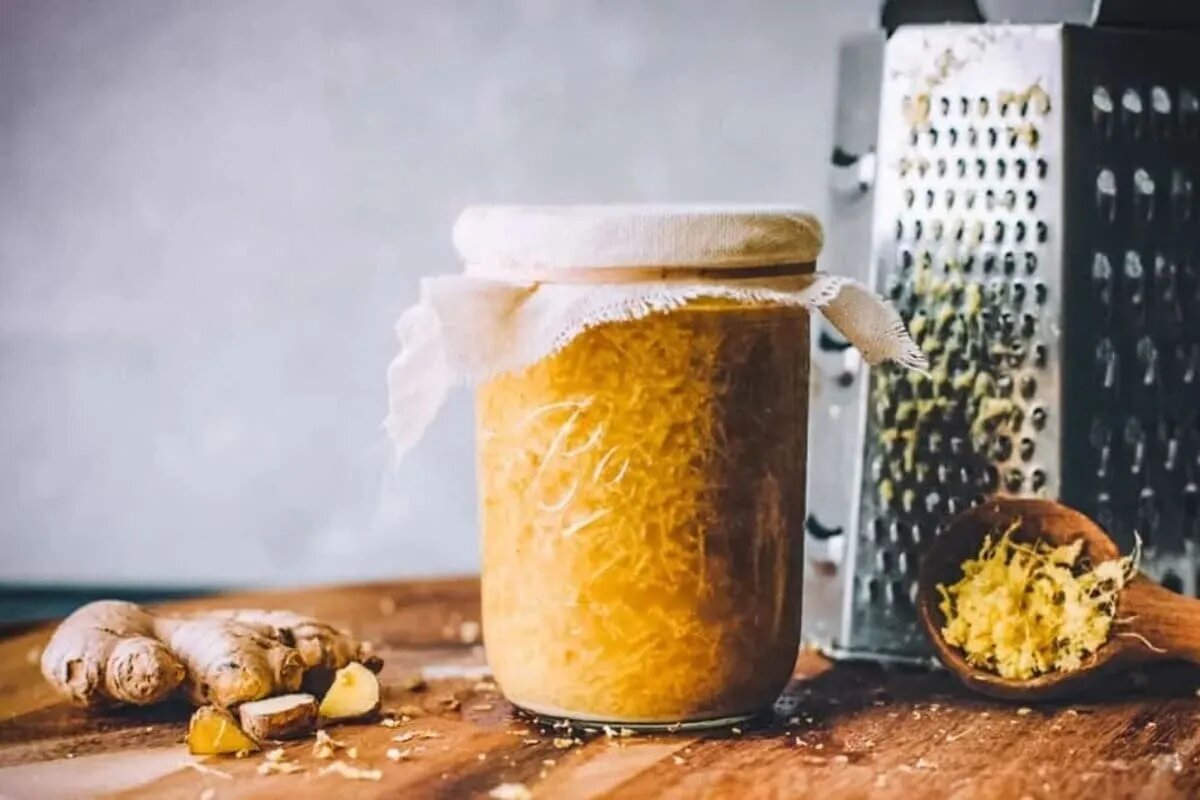 Имбирный баг - живая закваска. 