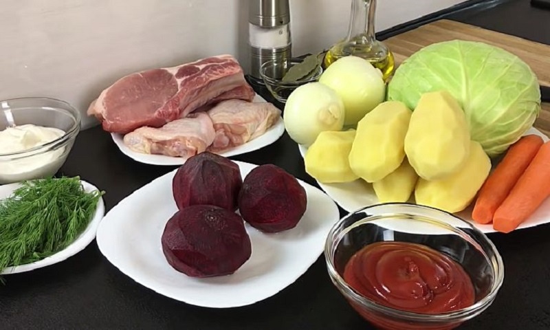 Красный борщ: секрет идеального цвета и насыщенного вкуса