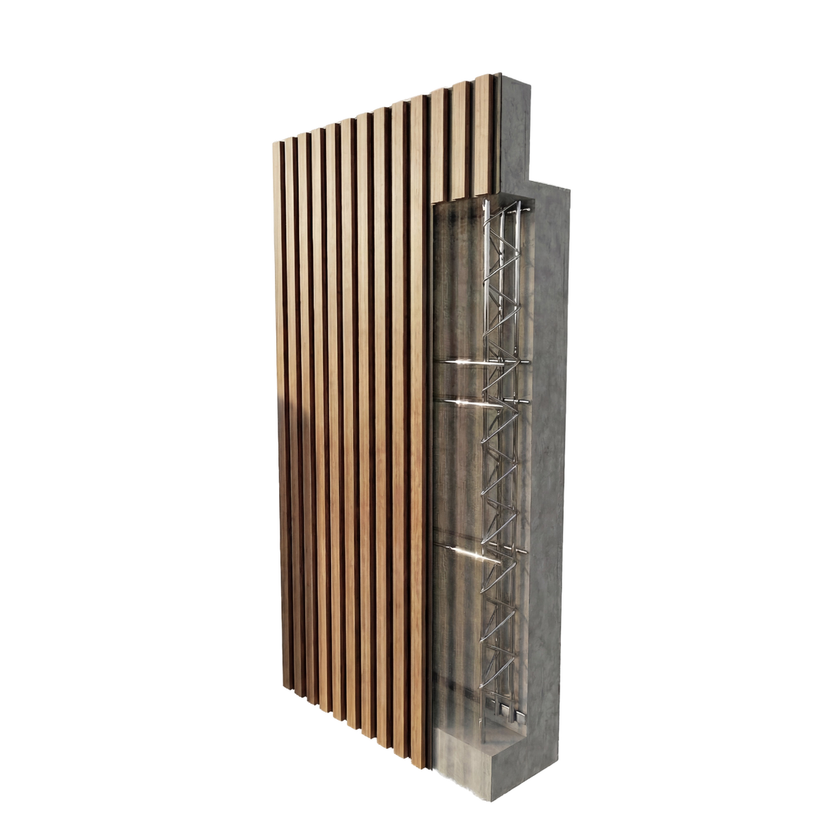 Стеновая панель с армированием