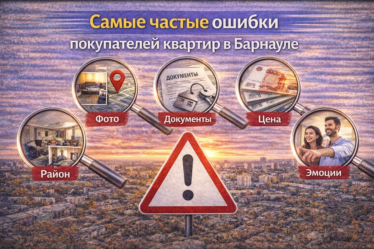 Самые частые ошибки покупателей