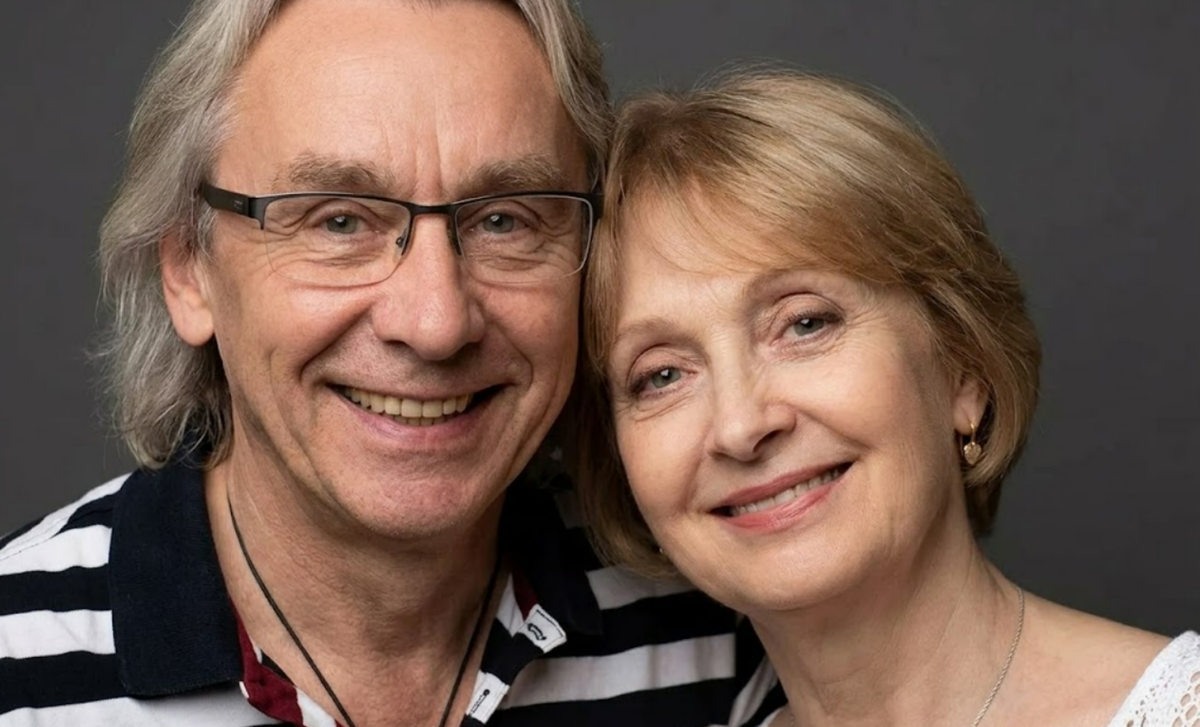 Сергей Беликов с женой