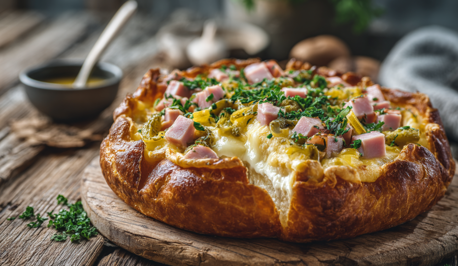 Белорусский ответ пицце: пышная смаженка — румяная корочка, нежная начинка