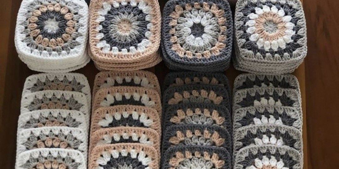 Красивые мотивы крючком