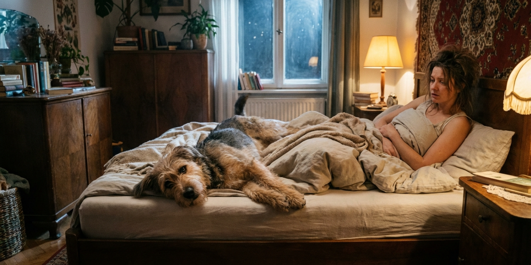 Кровать раздора: собака спит с вами — это высшее доверие или тихий захват территории?