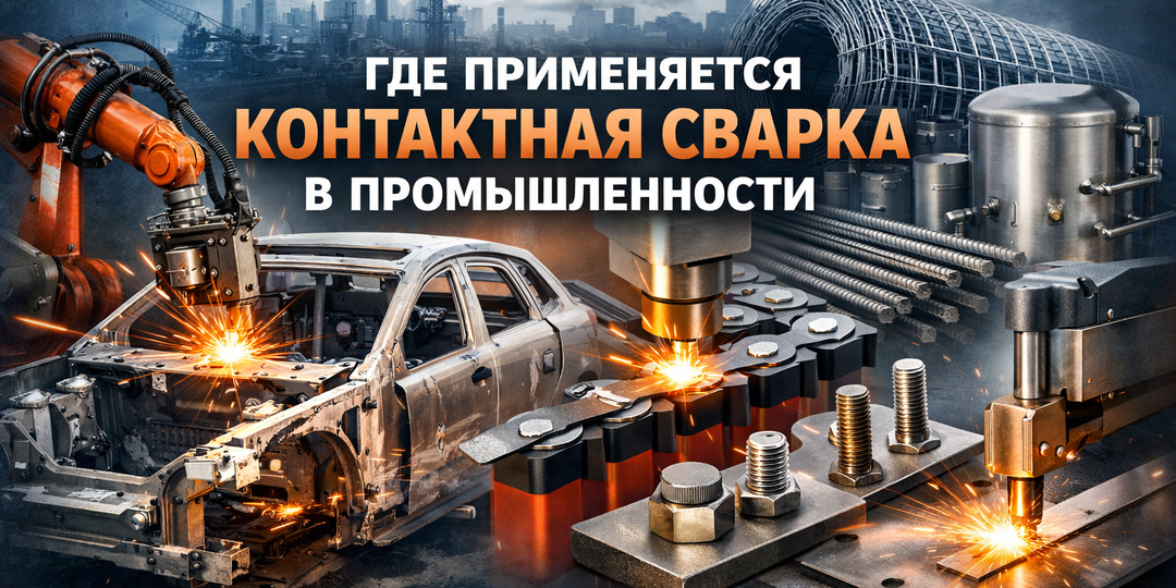 Где применяется контактная сварка в промышленности