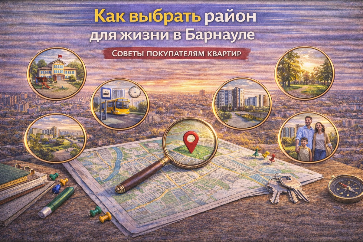 Как выбрать район для жизни в Барнауле
