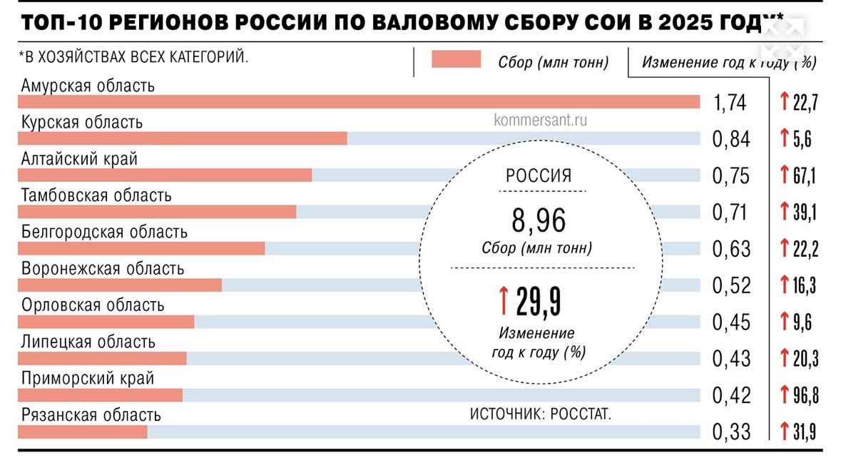 ТОП-10 по СОИ в 2025г.