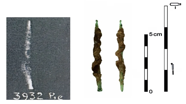 Медный инструмент из гробницы Бадари (Египет), возраст — более 5300 лет. Почти столетие он хранился с биркой "простое шило". Микроскопический анализ, проведенный командой Мартина Одлера из Ньюкаслского университета, выявил следы вращения и остатки кожаного шнура на рукояти. Это сверлильный станок, работавший на лучковом приводе. Химический анализ показал наличие в сплаве мышьяка и никеля — осознанное легирование за полторы тысячи лет до наступления бронзового века.