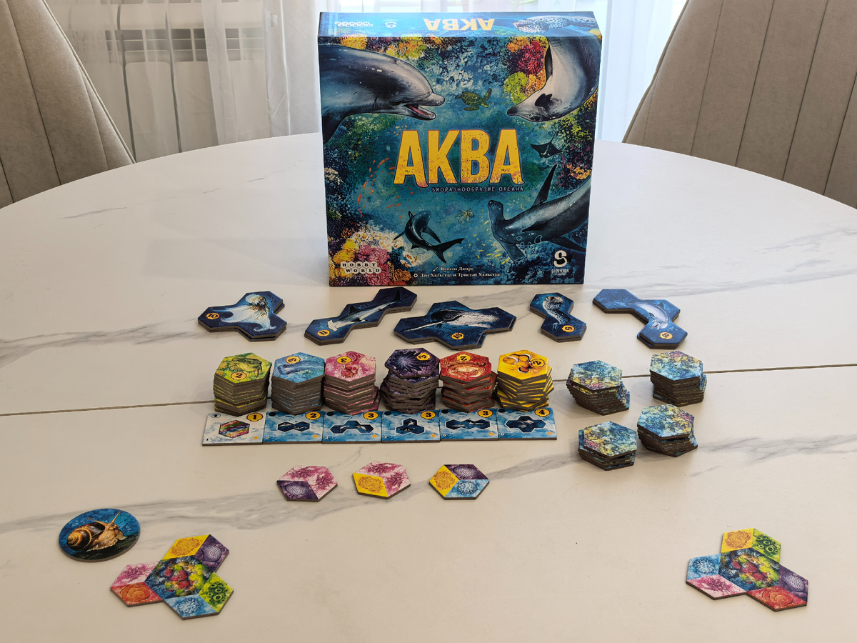 Настольная игра "Аква" от Hobby World