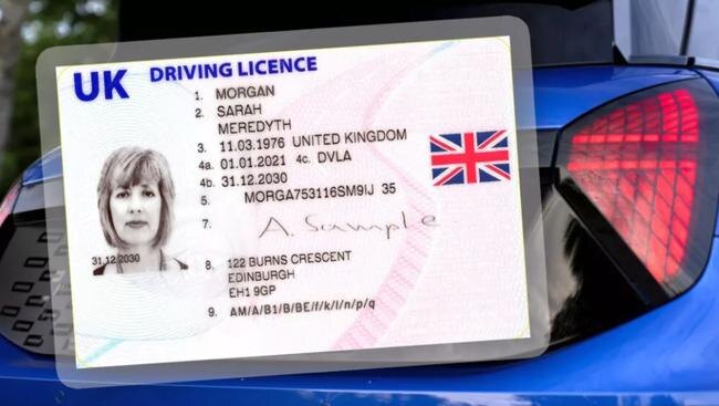 Увы, в британских правах отсутствует отметка о том, с какой попытки и кем именно был сдан экзамен на их получение Источник: carscoops.com