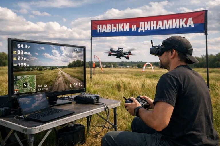    Обучение FPV как навык работы с динамикой "Обученик"