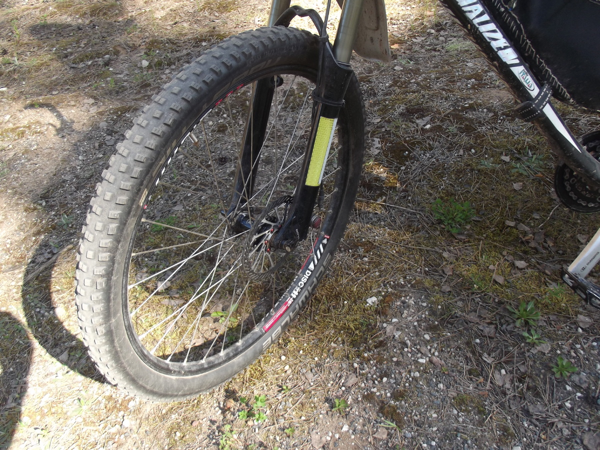 Моё переднее колесо