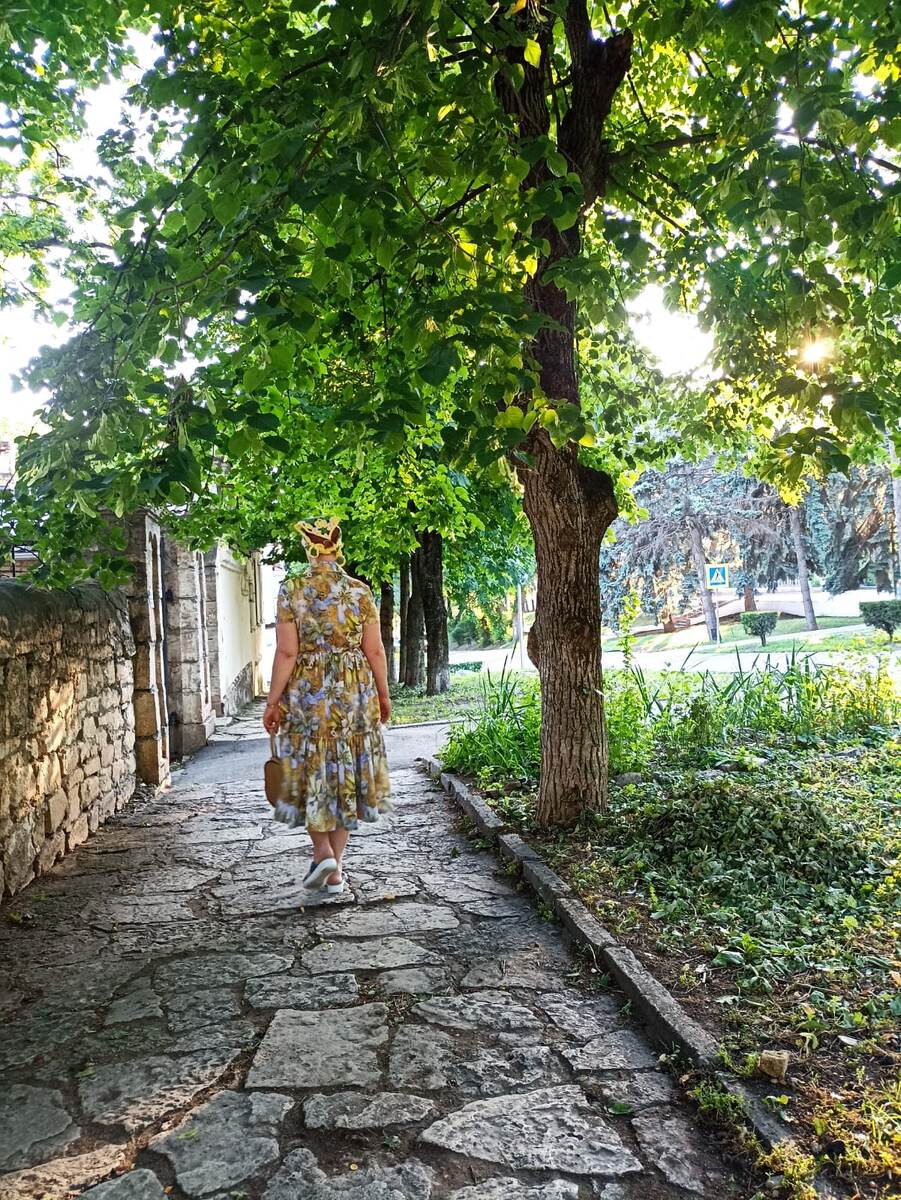 Территория санатория