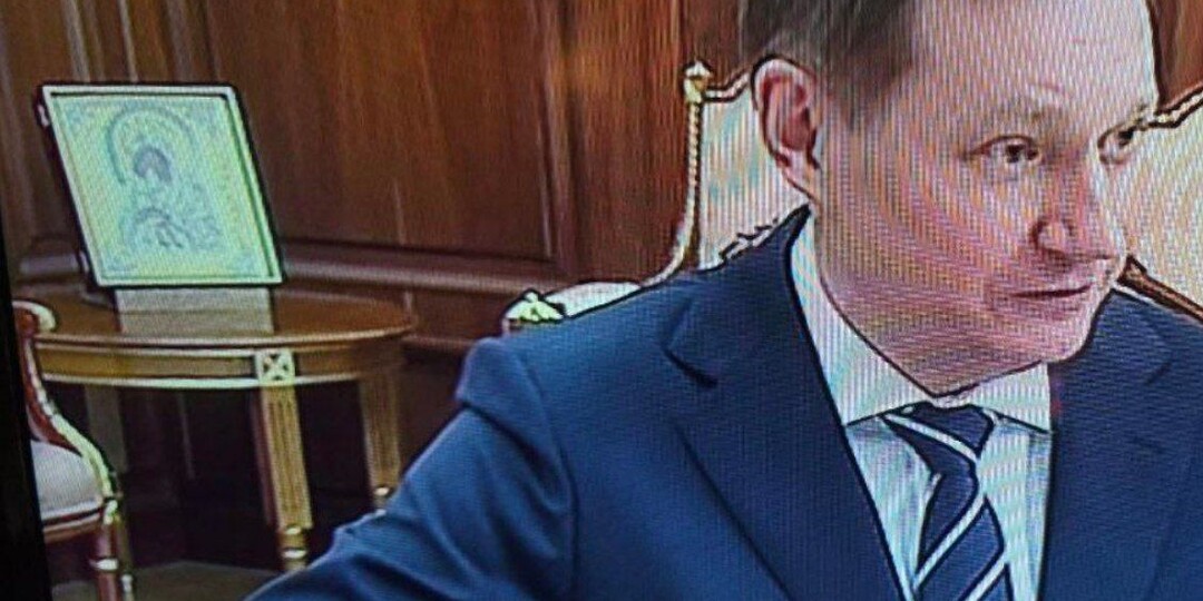 Икона Богородицы в кабинете Президента