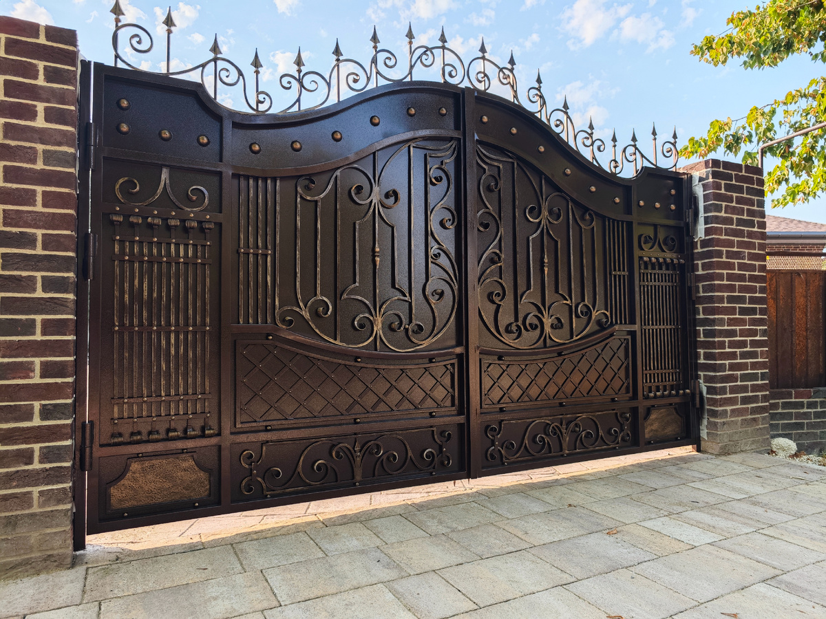Кованые ворота 