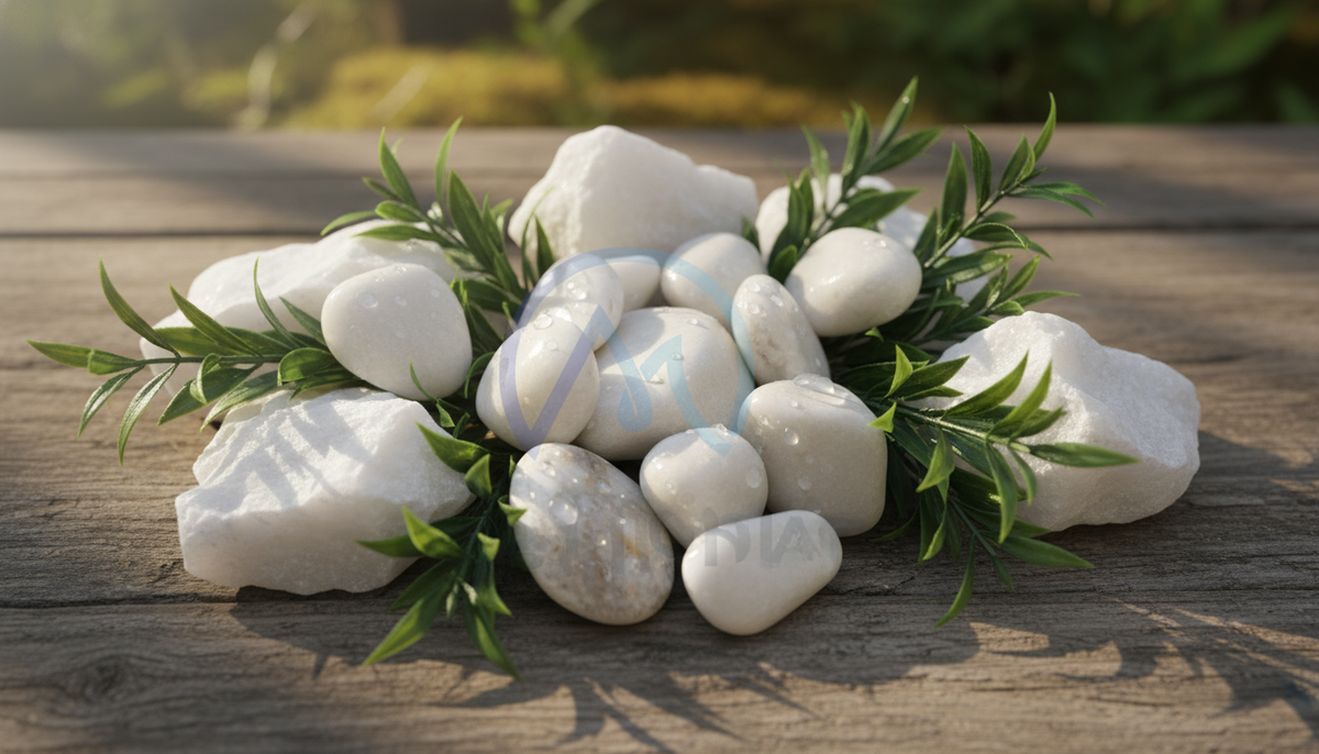 Сравнение колотых и галтованных камней