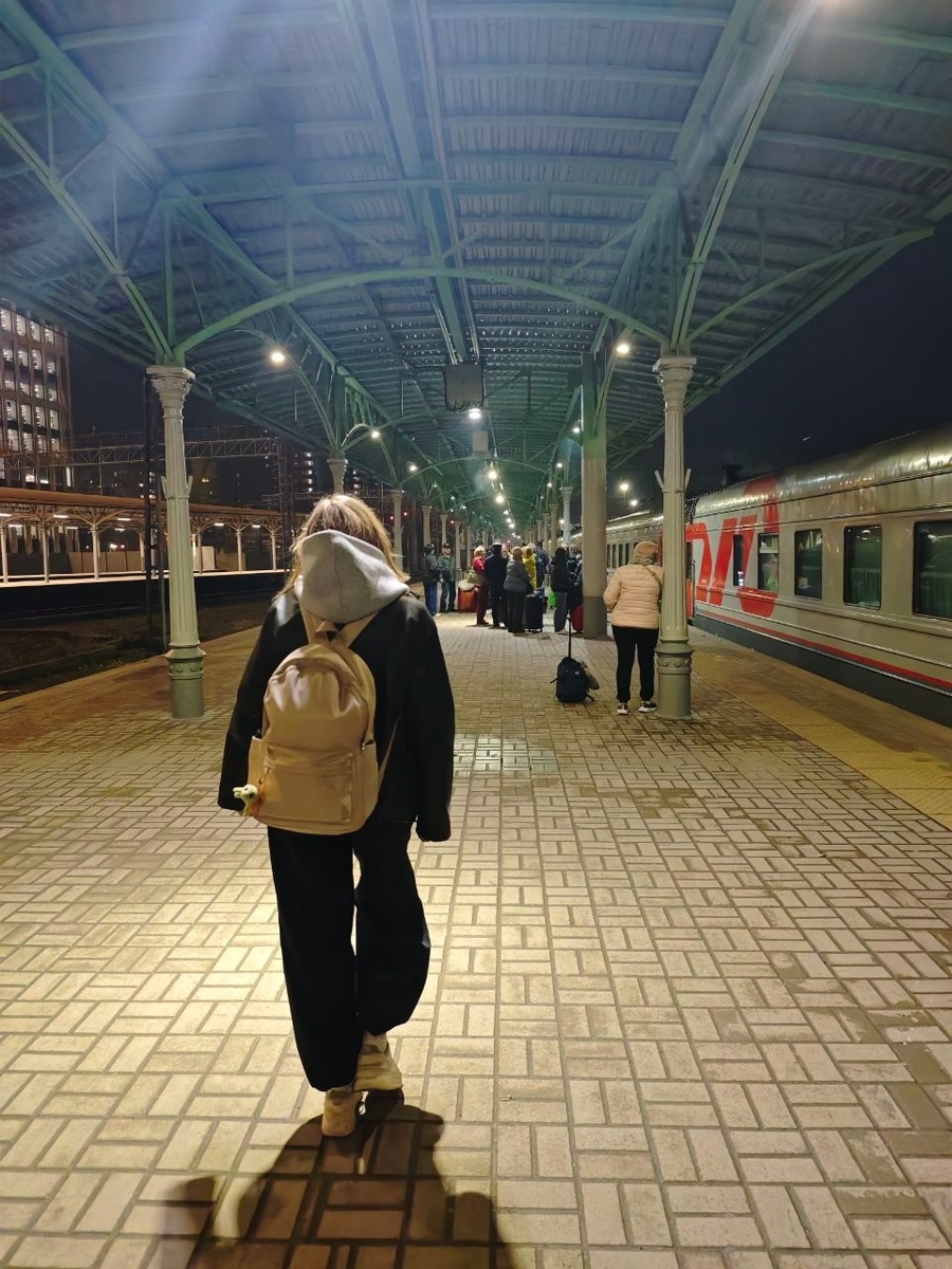 Белорусский вокзал в Москве. Едем в Брест.