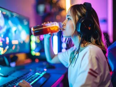    Учёные: газированная вода полезна для киберспортсменов