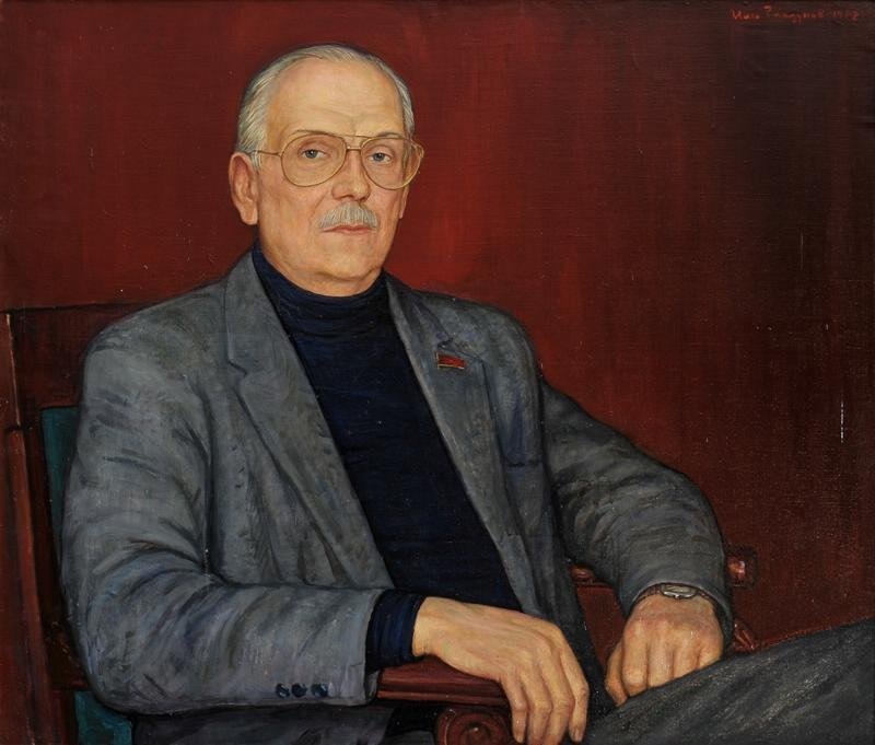 И. Глазунов, портрет С. Михалкова